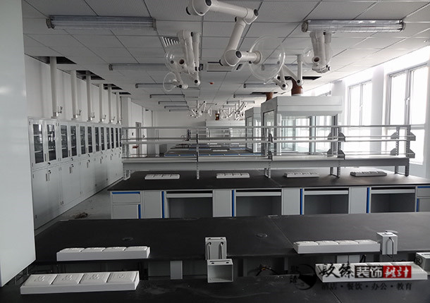 银川陕西延长石油碳氢实验室项目装修设计案例_银川实验室装修公司