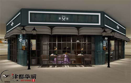 银川棠亚西餐厅设计方案鉴赏|银川西餐厅设计装修公司推荐
