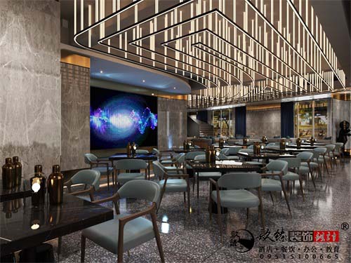 银川沙海路KTV餐厅设计方案鉴赏|享受美食，享受时尚生活