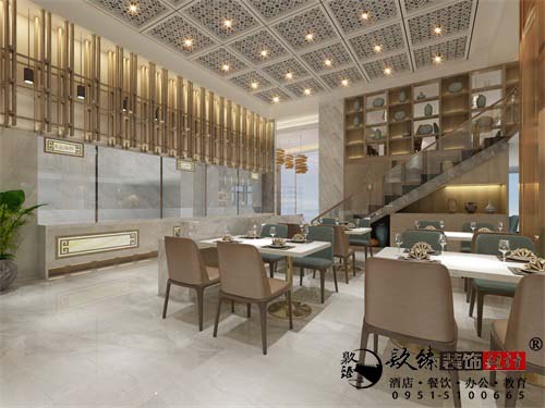 银川聚香轩中餐厅设计装修方案鉴赏|银川中餐厅设计装修公司推荐