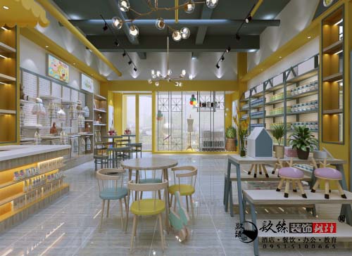 银川童艺母婴店设计装修方案鉴赏|银川母婴店设计装修公司推荐