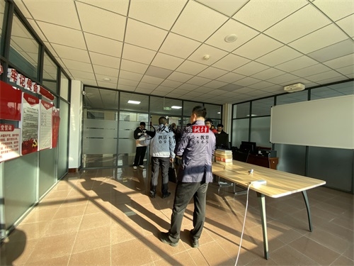 银川装修公司|银川华鑫图书馆设计项目现场量尺