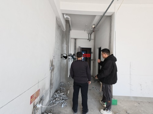 银川威鸣电竞酒店装修施工勘察进度|银川装修公司推荐